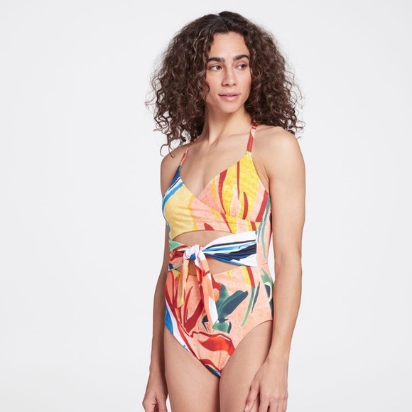 CALIA by Carrie Underwood Other - NWT CALIA Women's Tie Front One Piece Swimsuit